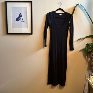 James Perse Long Sleeve Thermal Dress